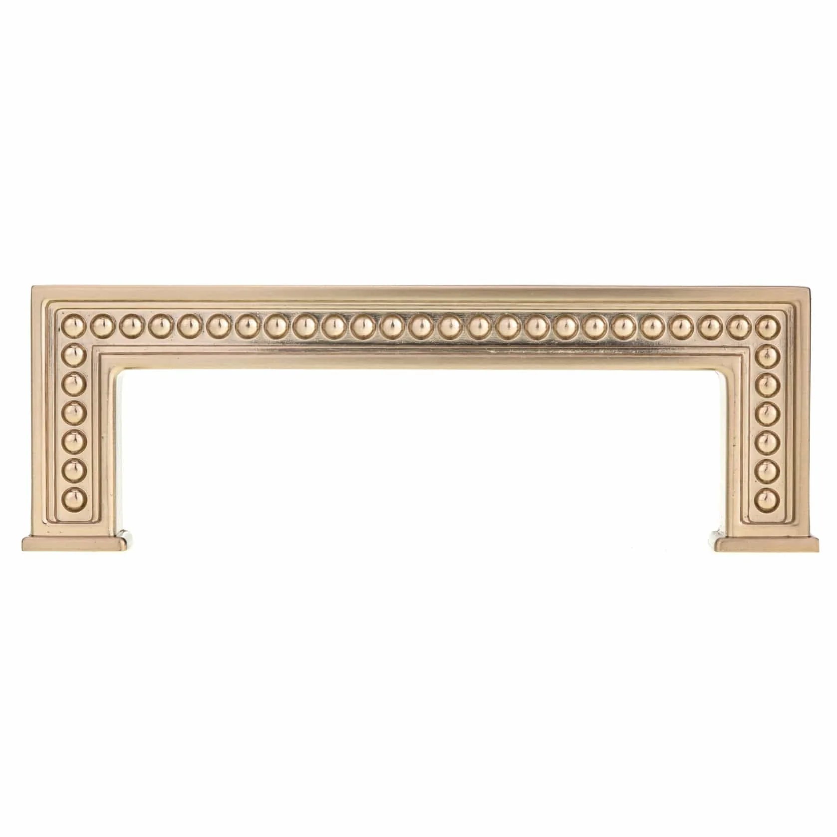 Beaded Transitional Metal Pull - Champagne Bronze - 3-3/4" Center-to-Center - 4-3/8" L - Image 3
