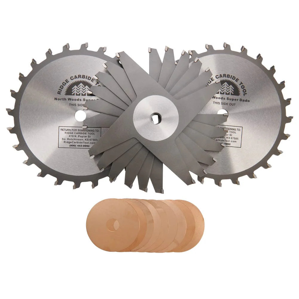Super Stack Dado Set - 8" x 5/8" Bore x 24T - Image 3