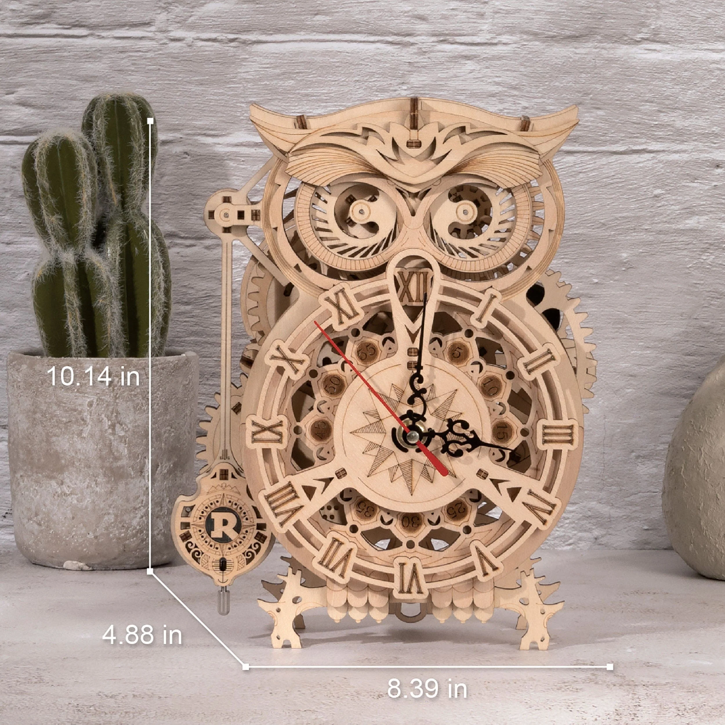 Owl Clock Model Kit - Image 4