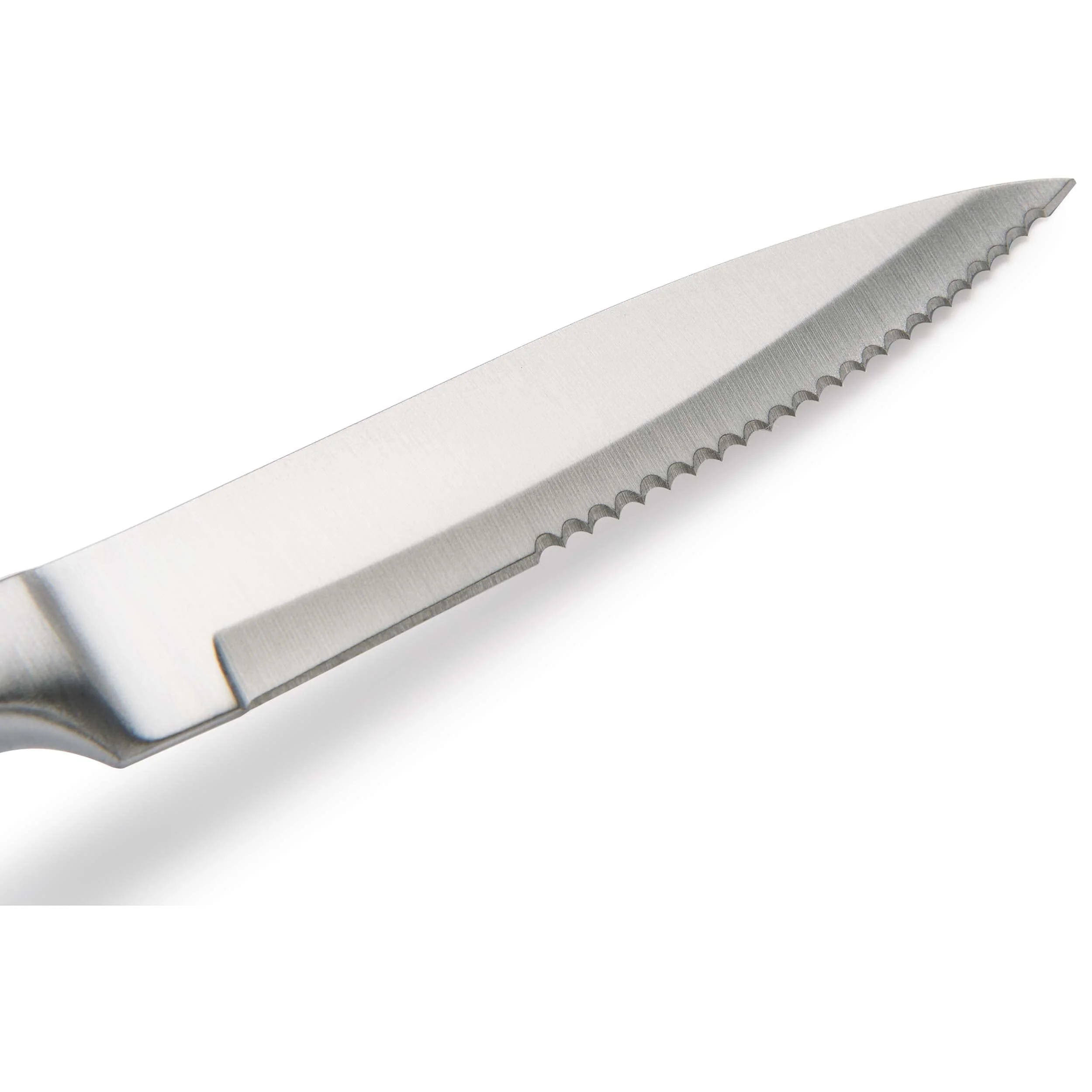 Steak Knife Set for Cutting Steak and Other Meats - 9-3/16" - SS - Unfinished Kit - 6 Piece - Image 3