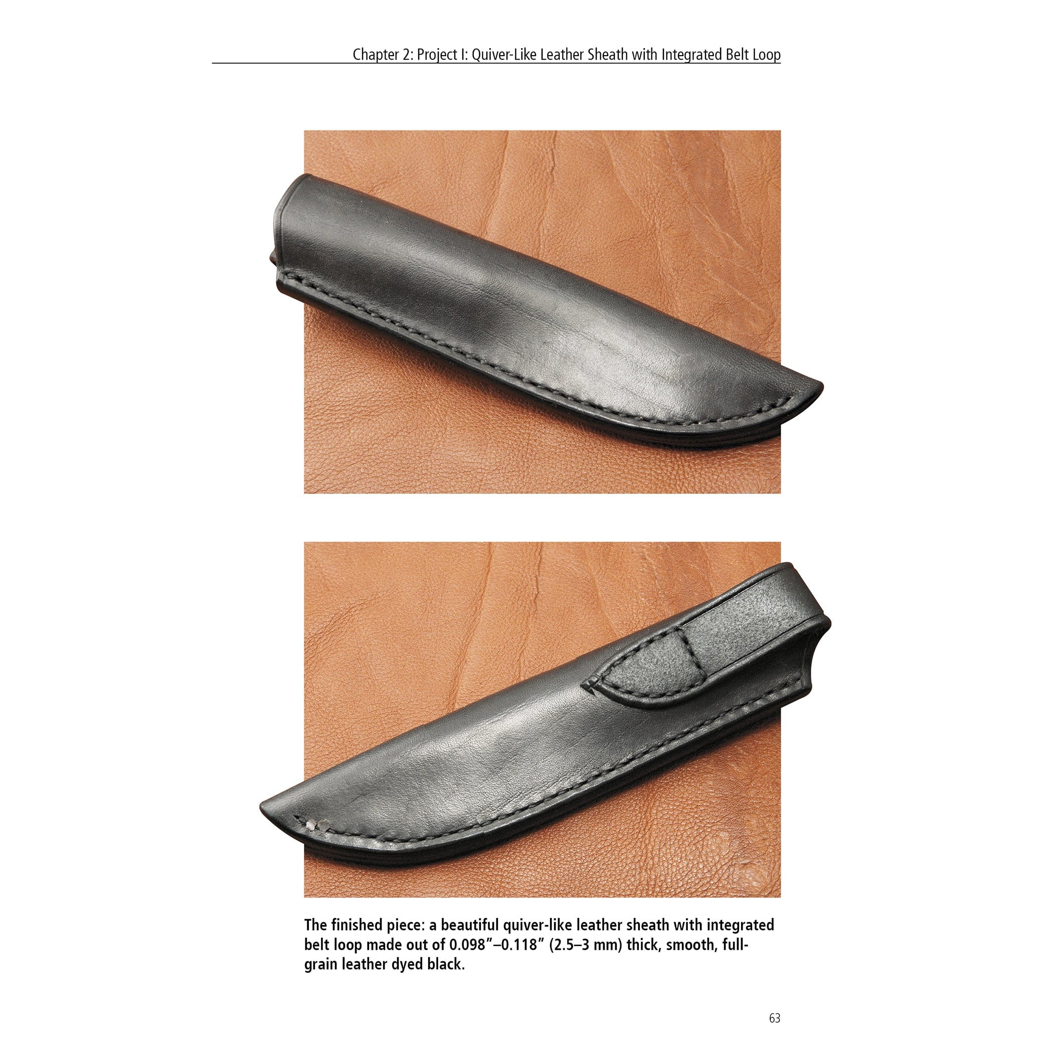 Making Leather Knife Sheaths, Volume 1 - Image 3