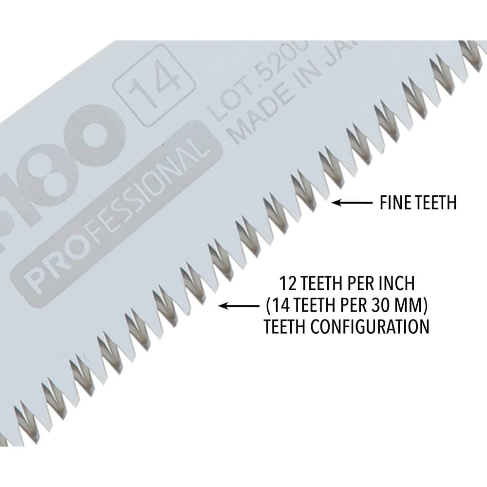 F-180, 180mm, Fine Teeth - Image 4