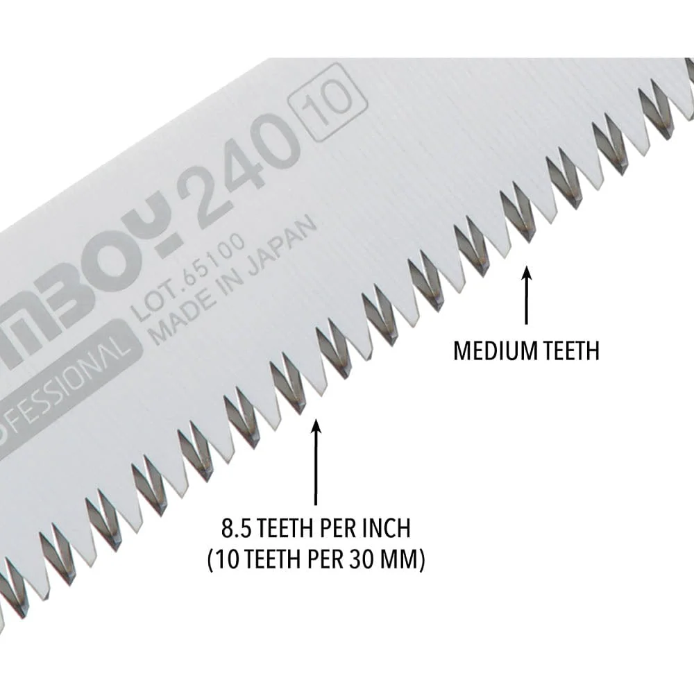 GOMBOY Replacement Blade, 240mm, Medium Teeth - Image 3