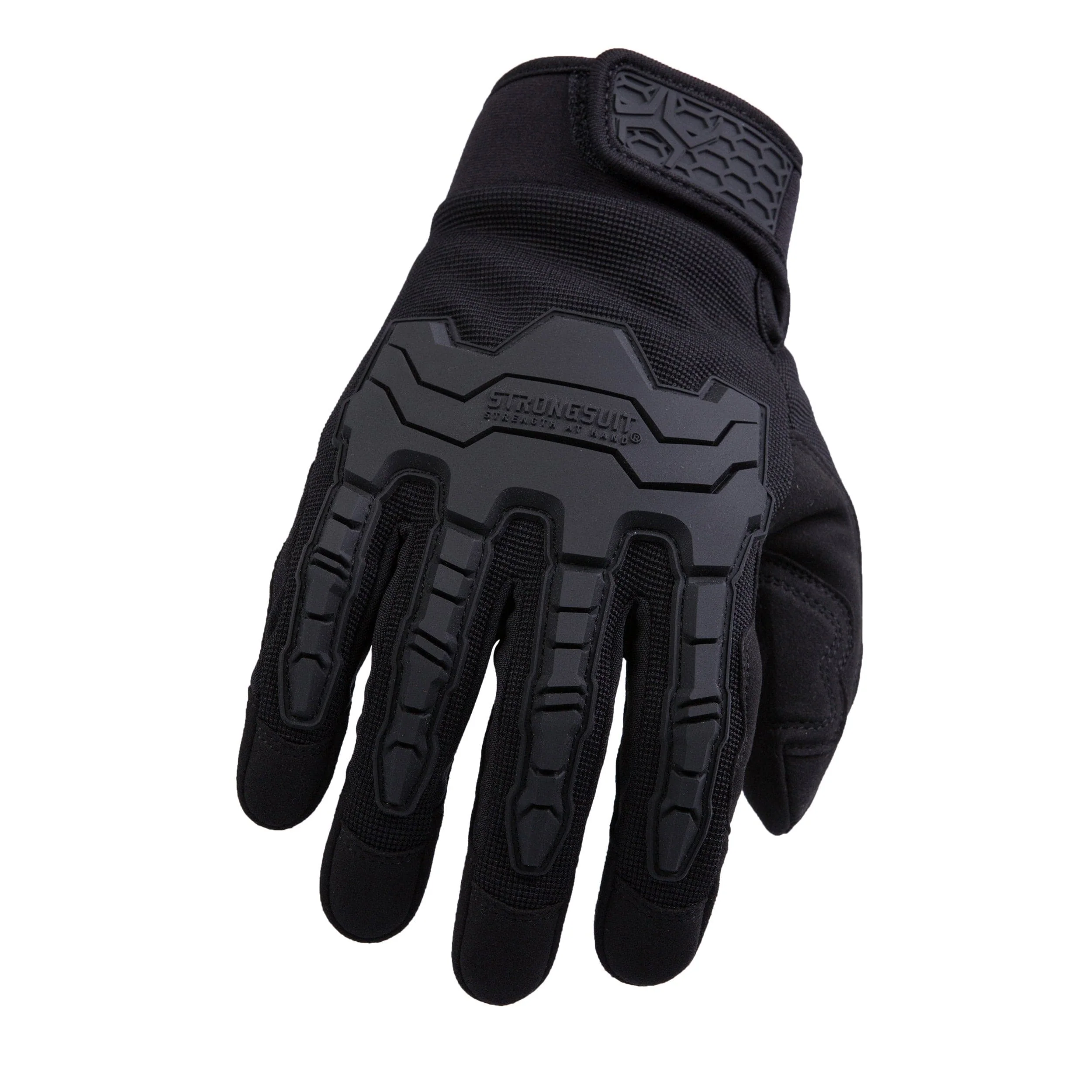 Brawny Gloves, Black, XXL