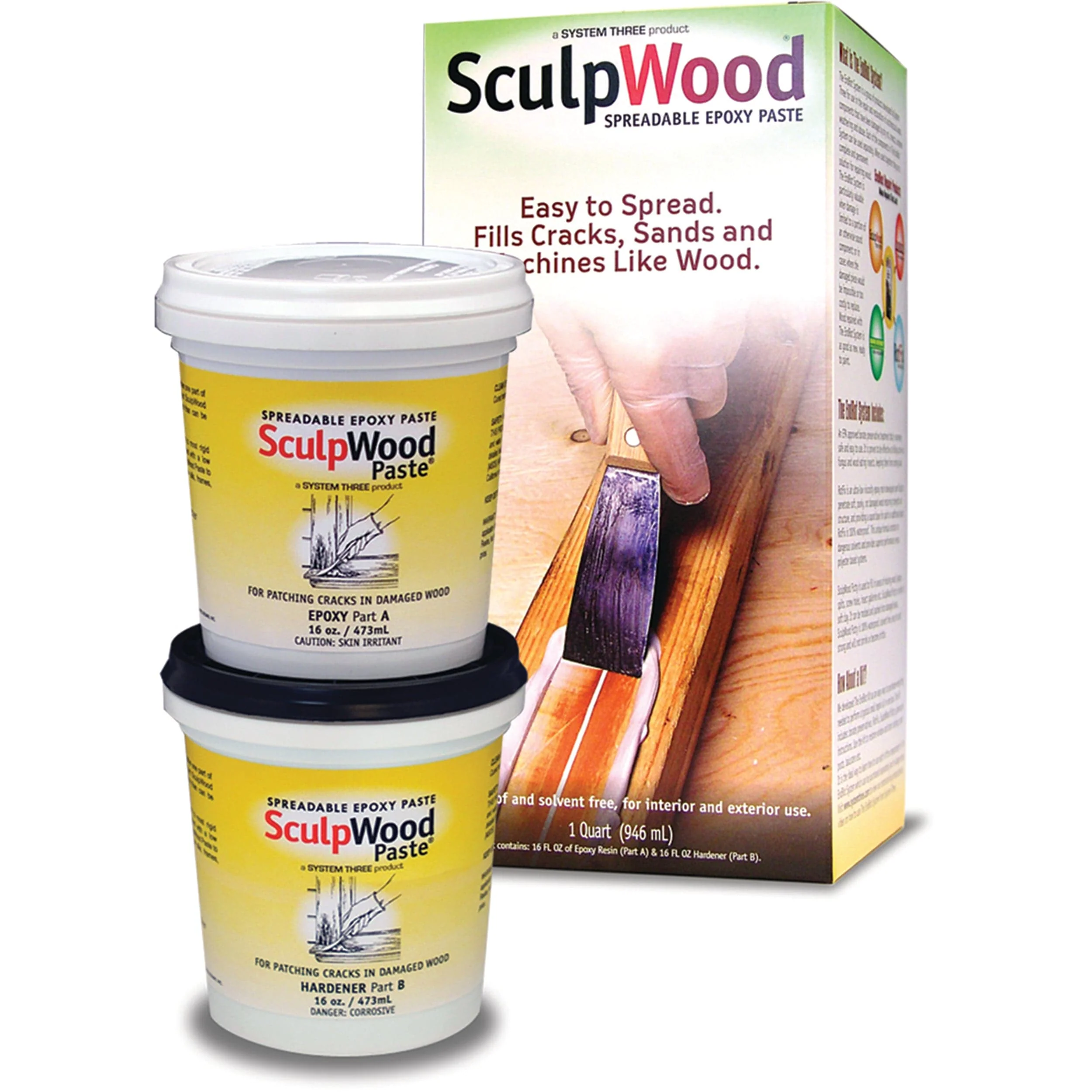 SculpWood Epoxy Paste Kit - Image 2