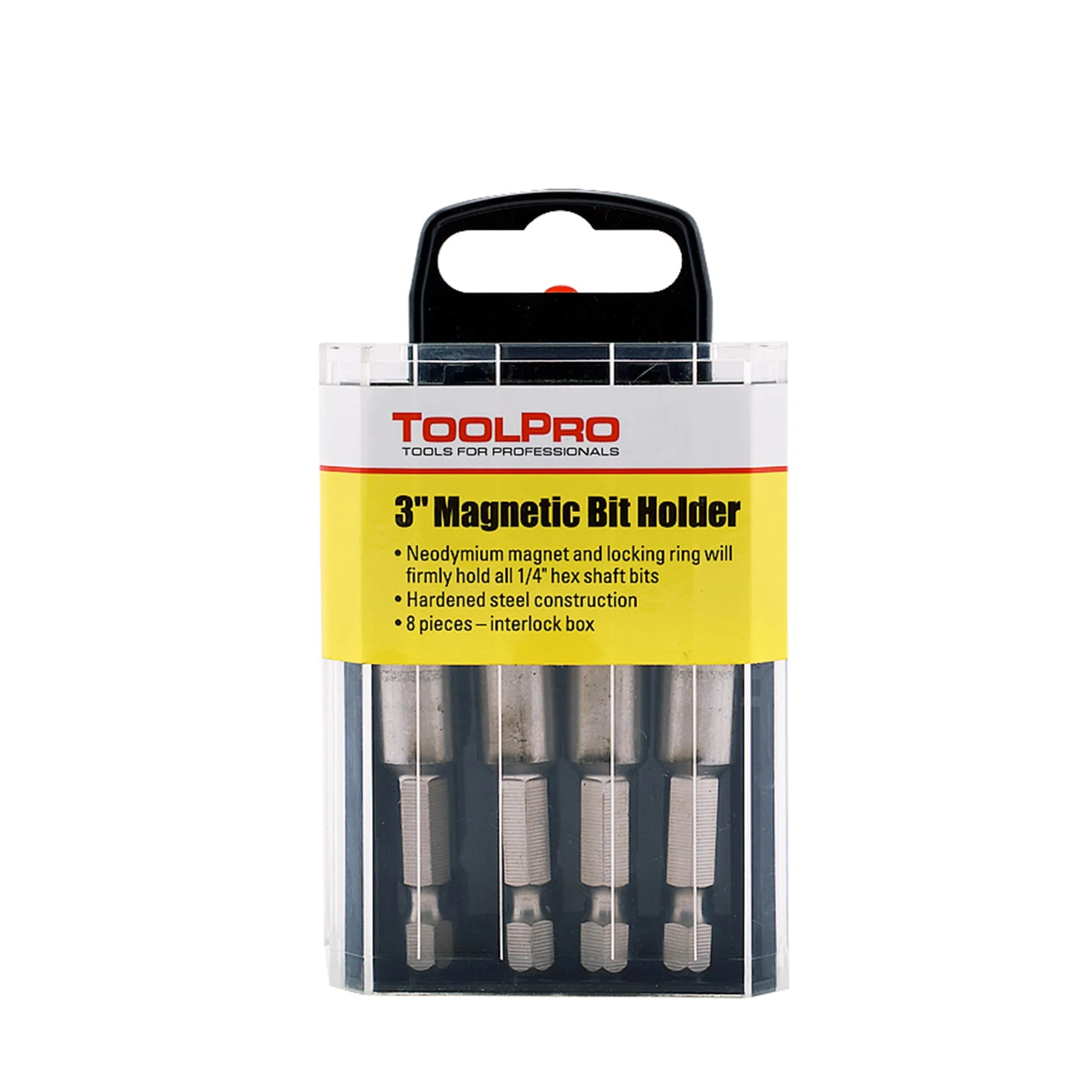 3" Magnetic Bit Holder, 8-Pack