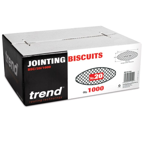 Wood Biscuits – Size No. 20 - 1000-Piece