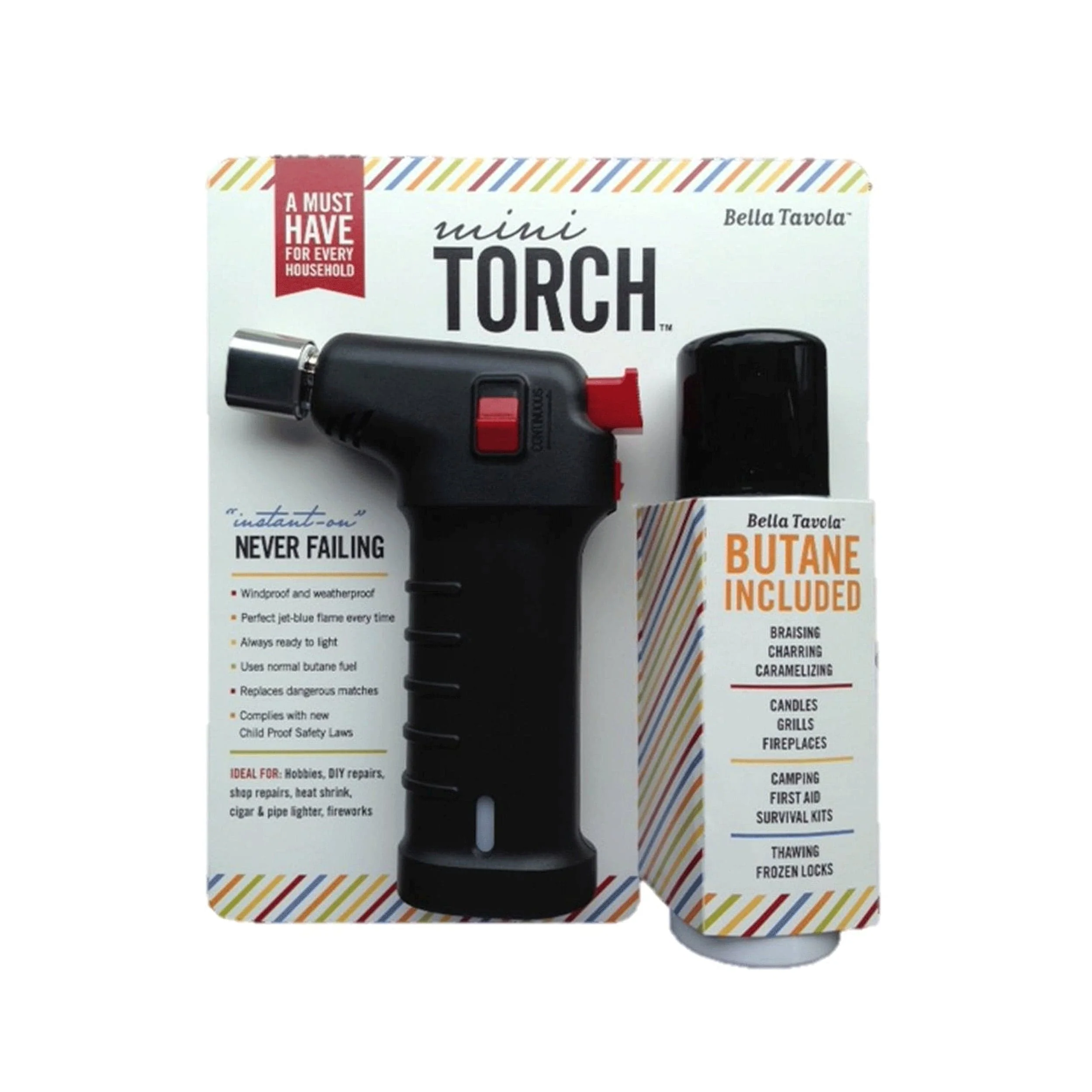 Bella Tavola Mini Torch Combo - Black - Image 2