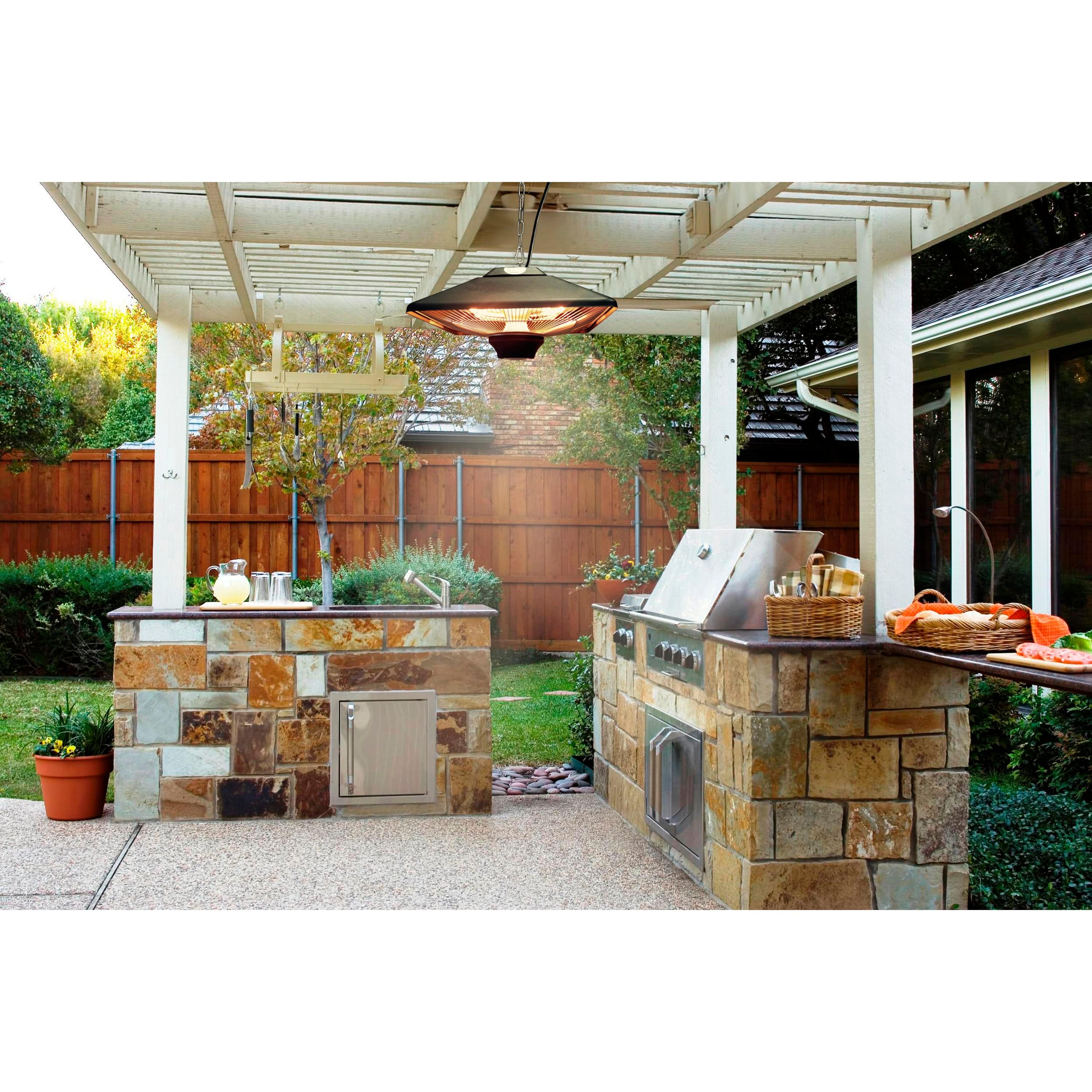 Infrared Electric All-Weather Outdoor Heater - Hanging - Image 3
