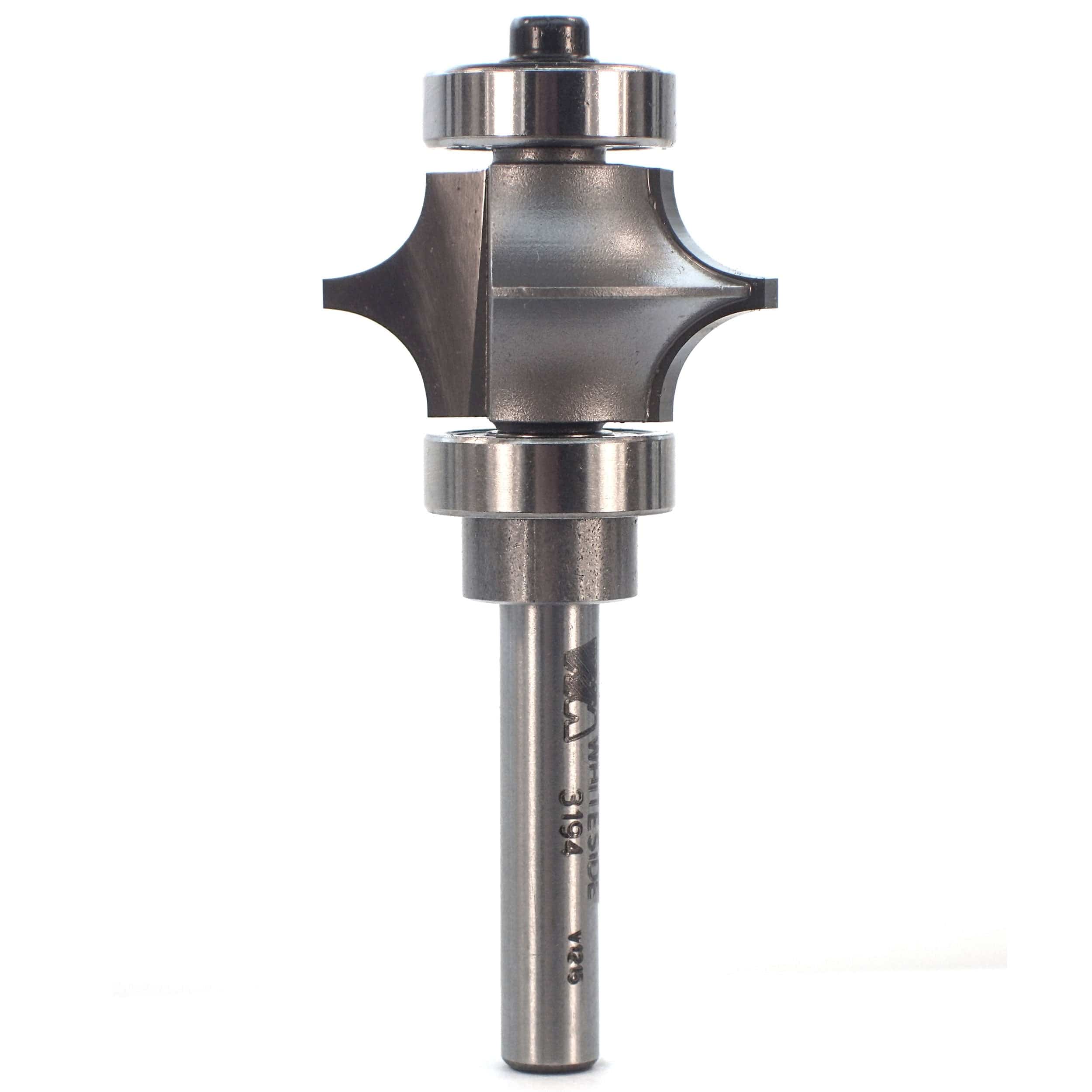 3194 Full Bead Router Bit 1/4" SH 1/4" R 1-1/8" D X 5/8" CL X 2-1/2" OL
