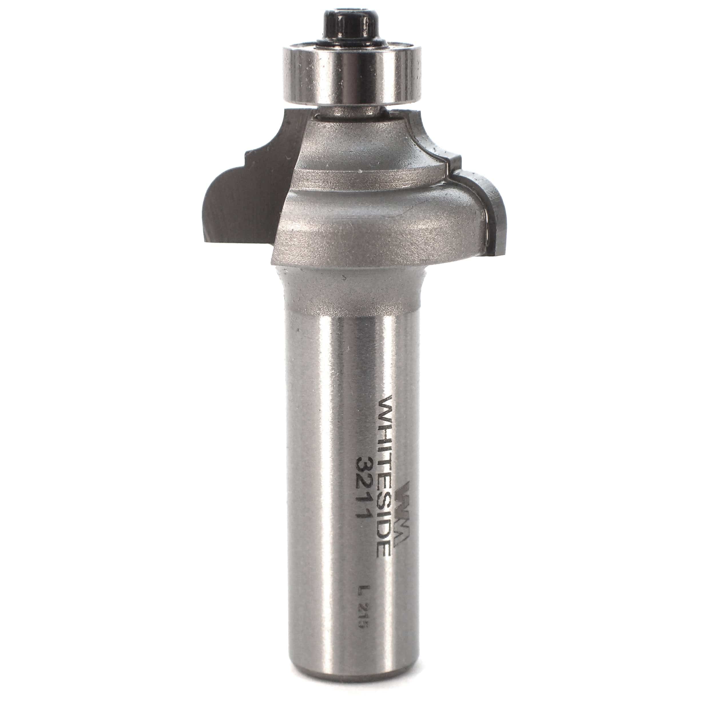 3211 Cove And Bead Router Bit 1/2" SH 5/32" R 1-1/8" D X 1/2" CL X 2-1/4" OL