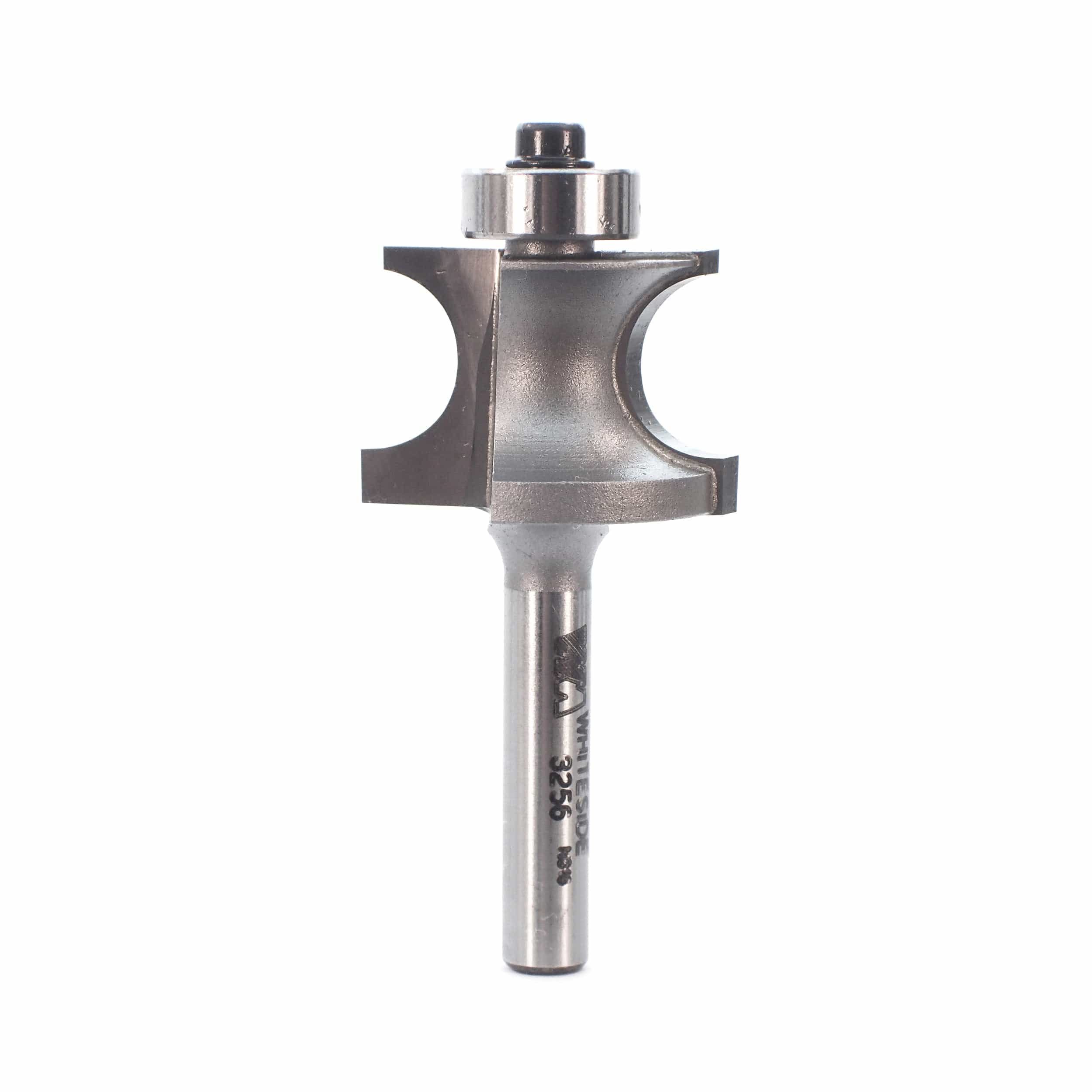 3256 Edge Beading Router Bit 1/4" SH 1-1/16" D X 1/2" BD X 3/4" CL X 2-1/4" OL