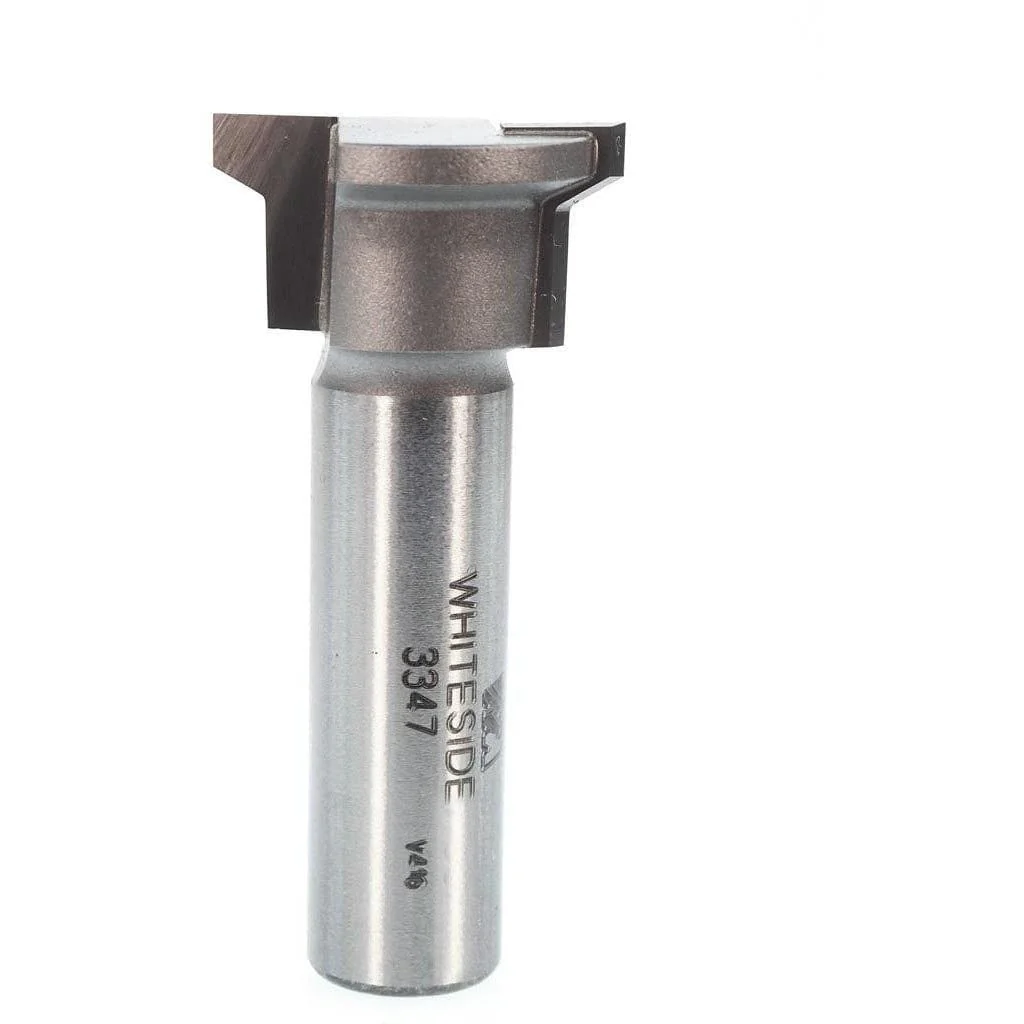 3347 Locking Drawer Glue Joint Router Bit 1/2" SH 1" D X 1/2" CL X 2-1/8" OL