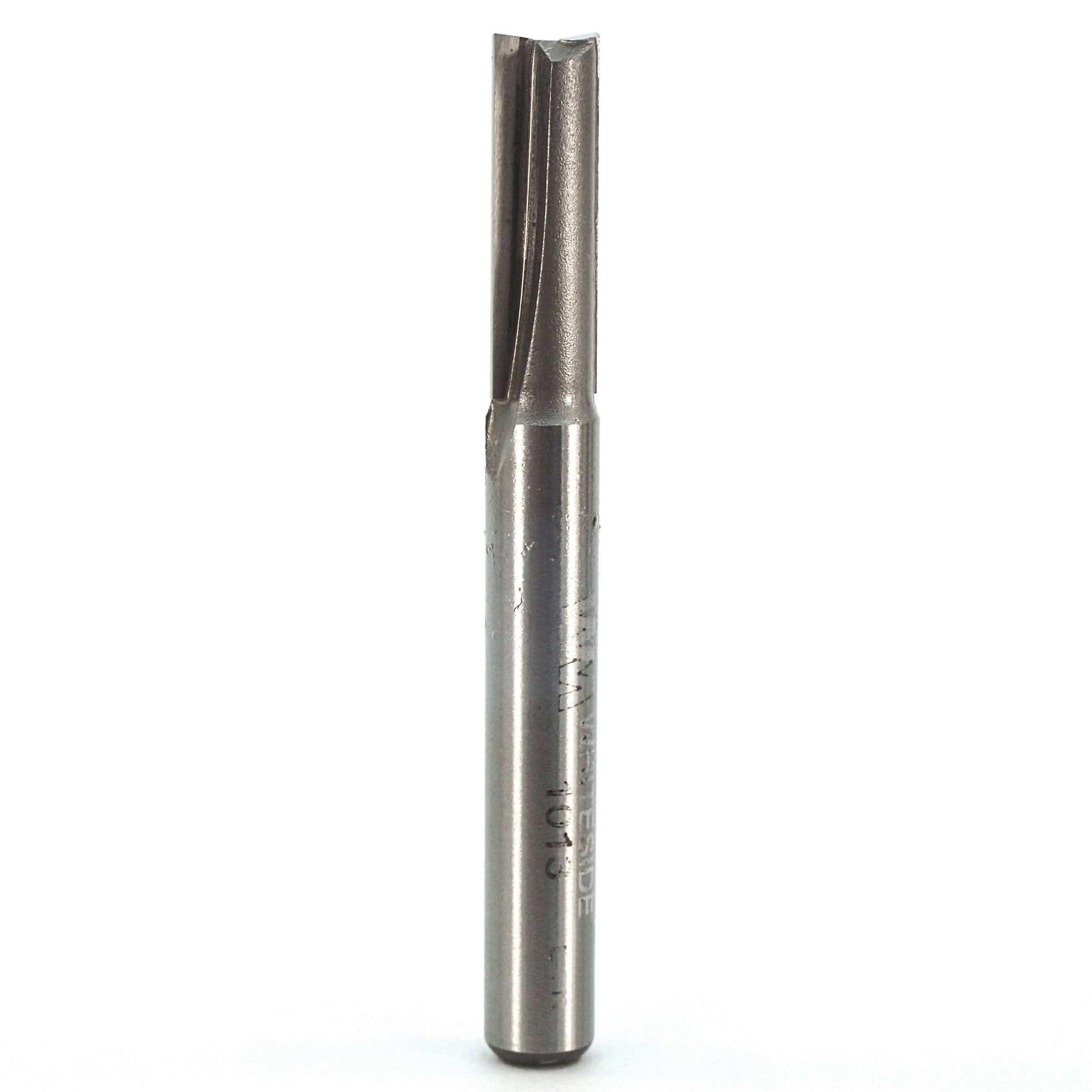 Double Flute Straight Cut Router Bit - 1/4" SH - Image 2