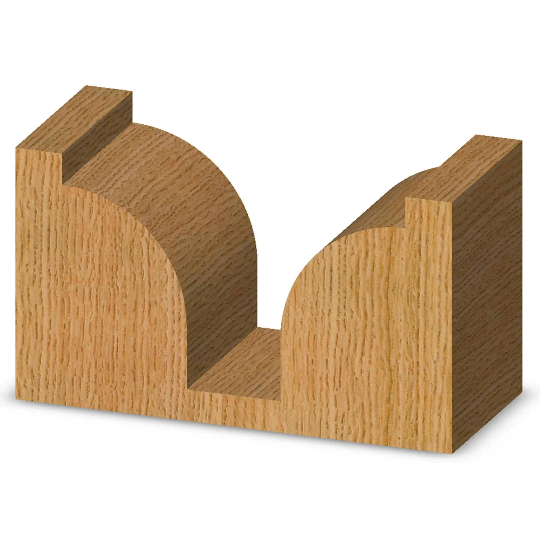 Plunge Roundover Bit w/Plunge Point 1/2" R 1-3/8" LD 3/8" SD 1/2" SH 2-1/2" OL 2 FL - Image 5