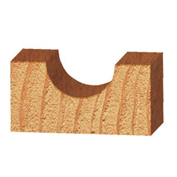 Round Nose / Core Box Router Bit - 1/2" SH - Image 2