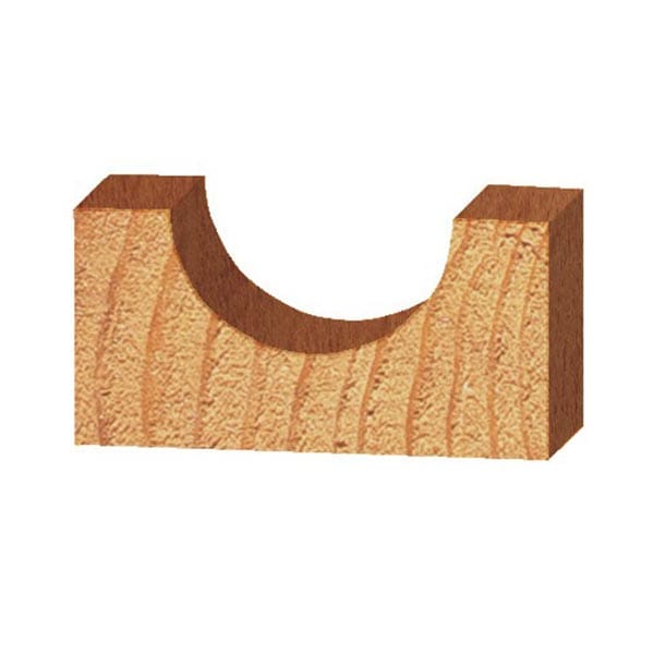 Round Nose (Core Box) Router Bits - 1/4" SH - Image 3
