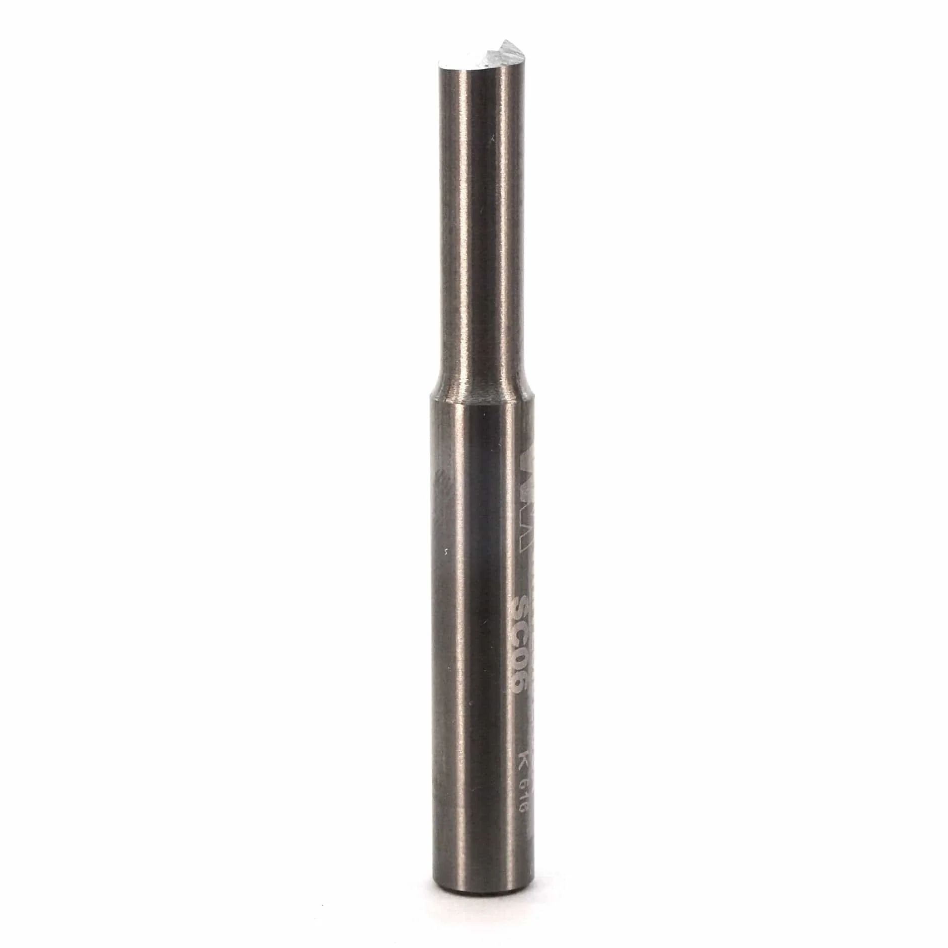 Single Flute Straight Router Bit - Solid Carbide - 1/4" SH - Image 7