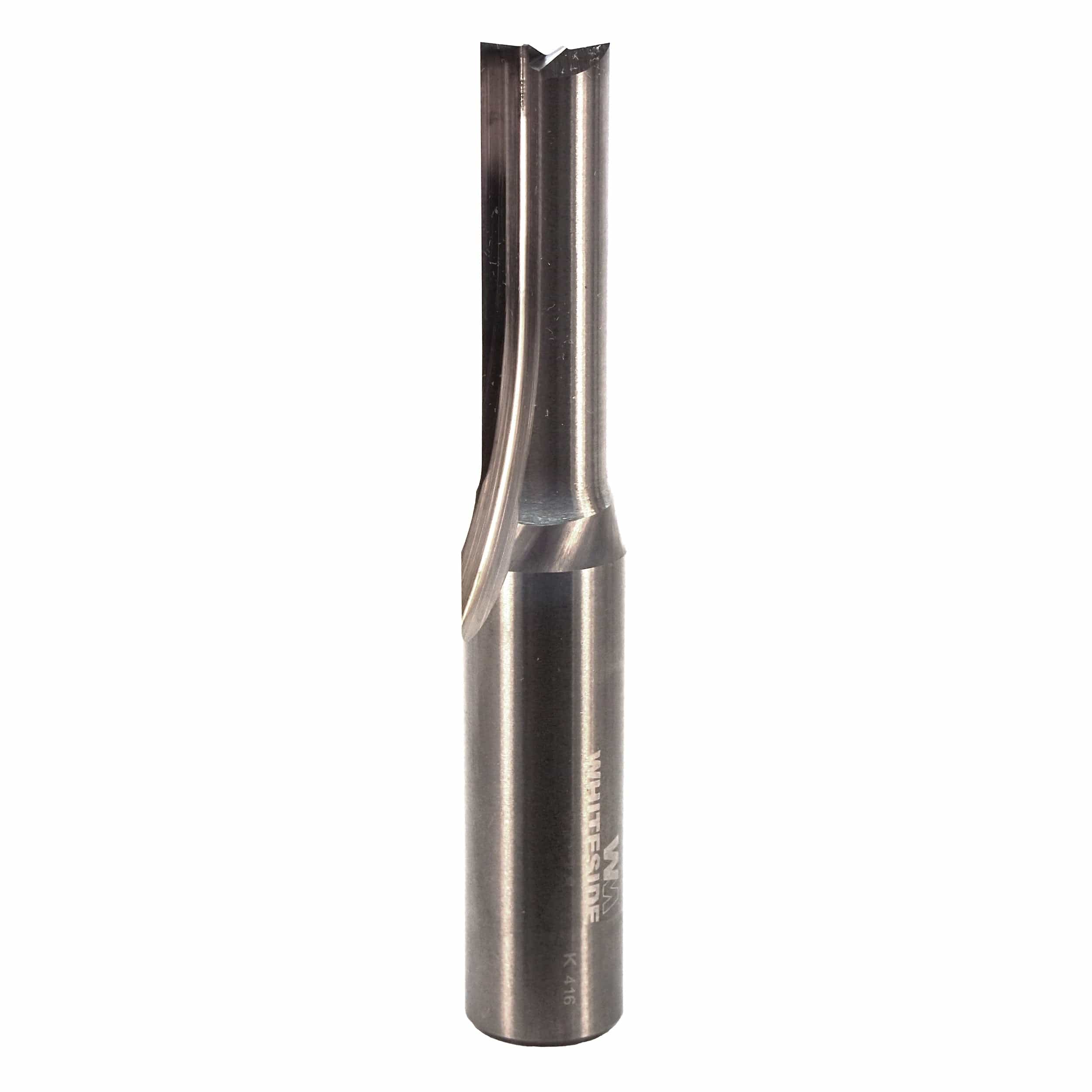 Solid Carbide Double Flute Straight Cut Router Bit - 1/2" SH - Image 5