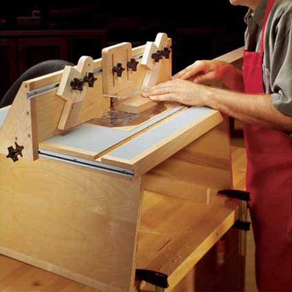 Woodworking Project Paper Plan to Build Benchtop Router Table