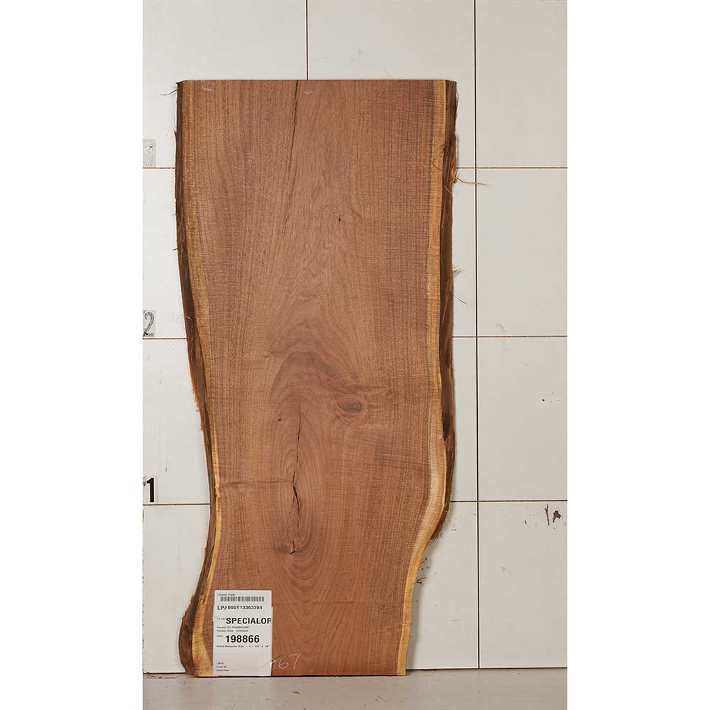 Black Mesquite Wood Slab - Image 17