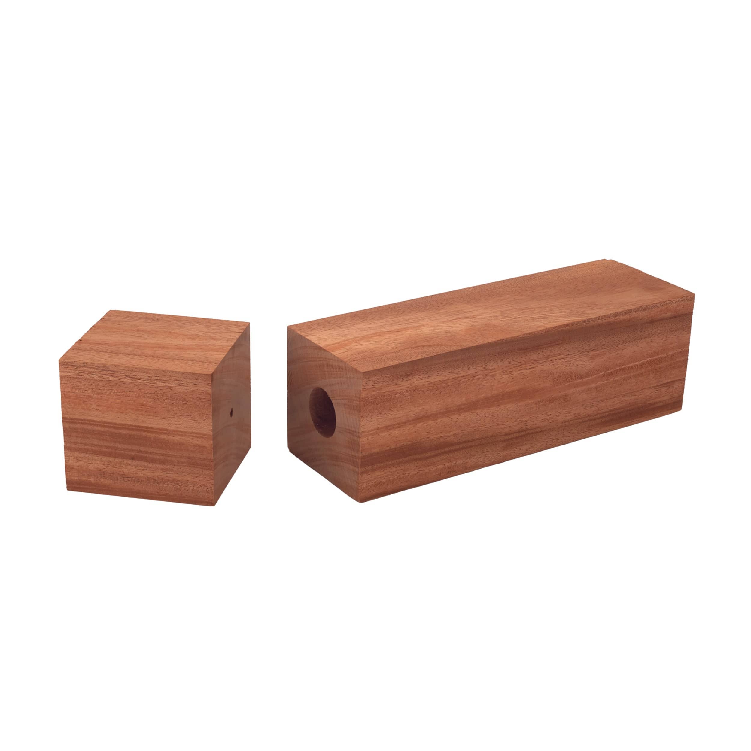 Pre-Drilled Peppermill Blank - 3" x 3" - Image 5