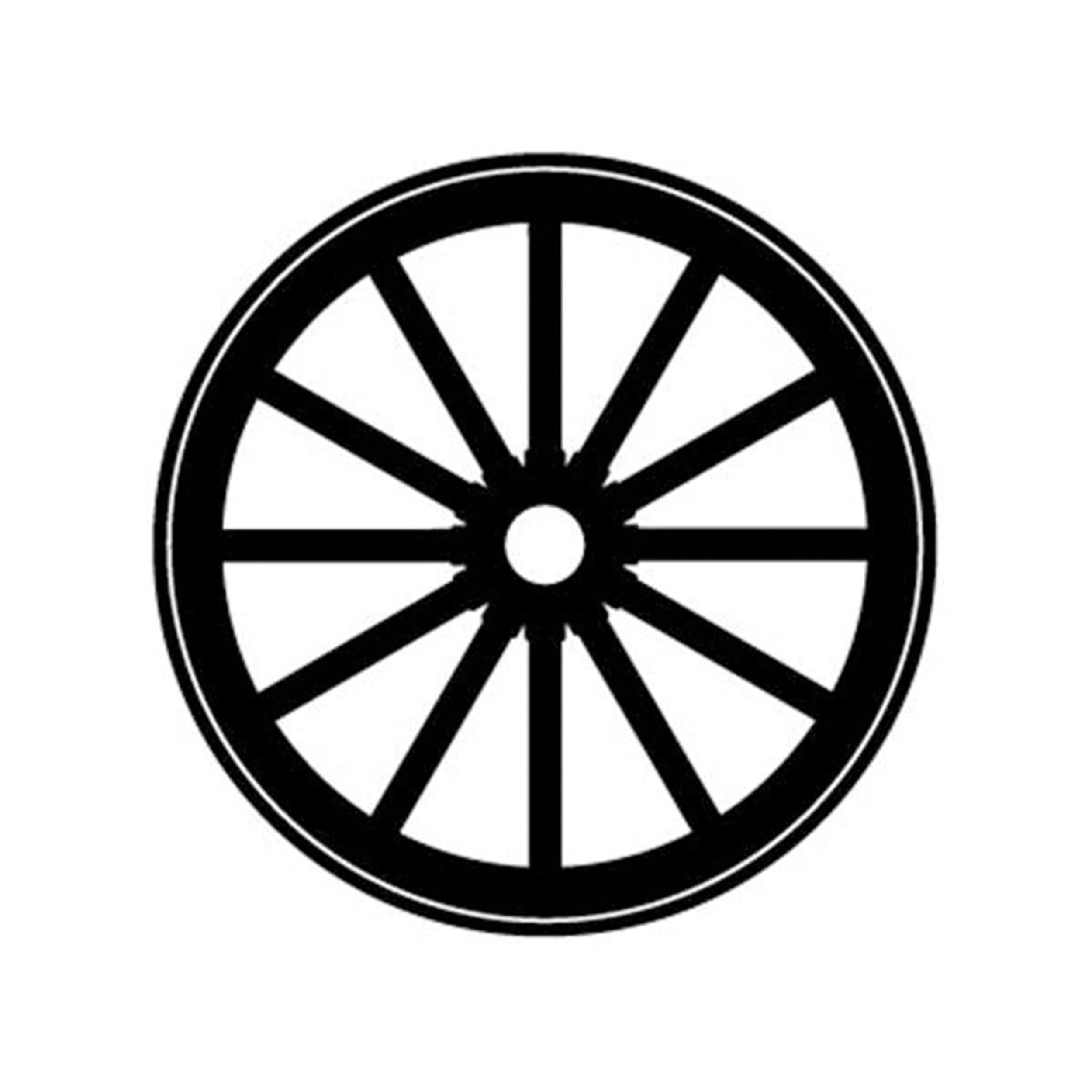 Woodworking Project Paper Plan to Build Wagon Wheel Shadow
