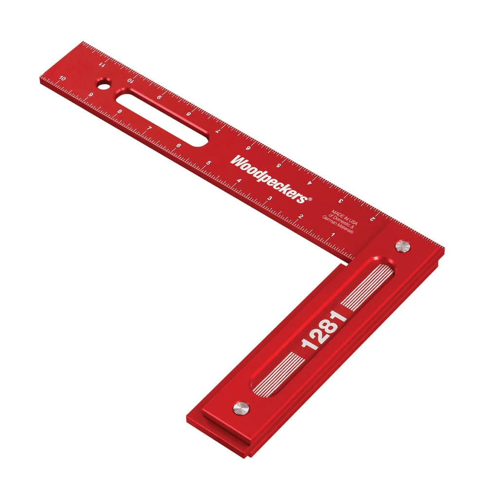 Precision Woodworking Square with Rack-It - 12" x 8" - Image 2