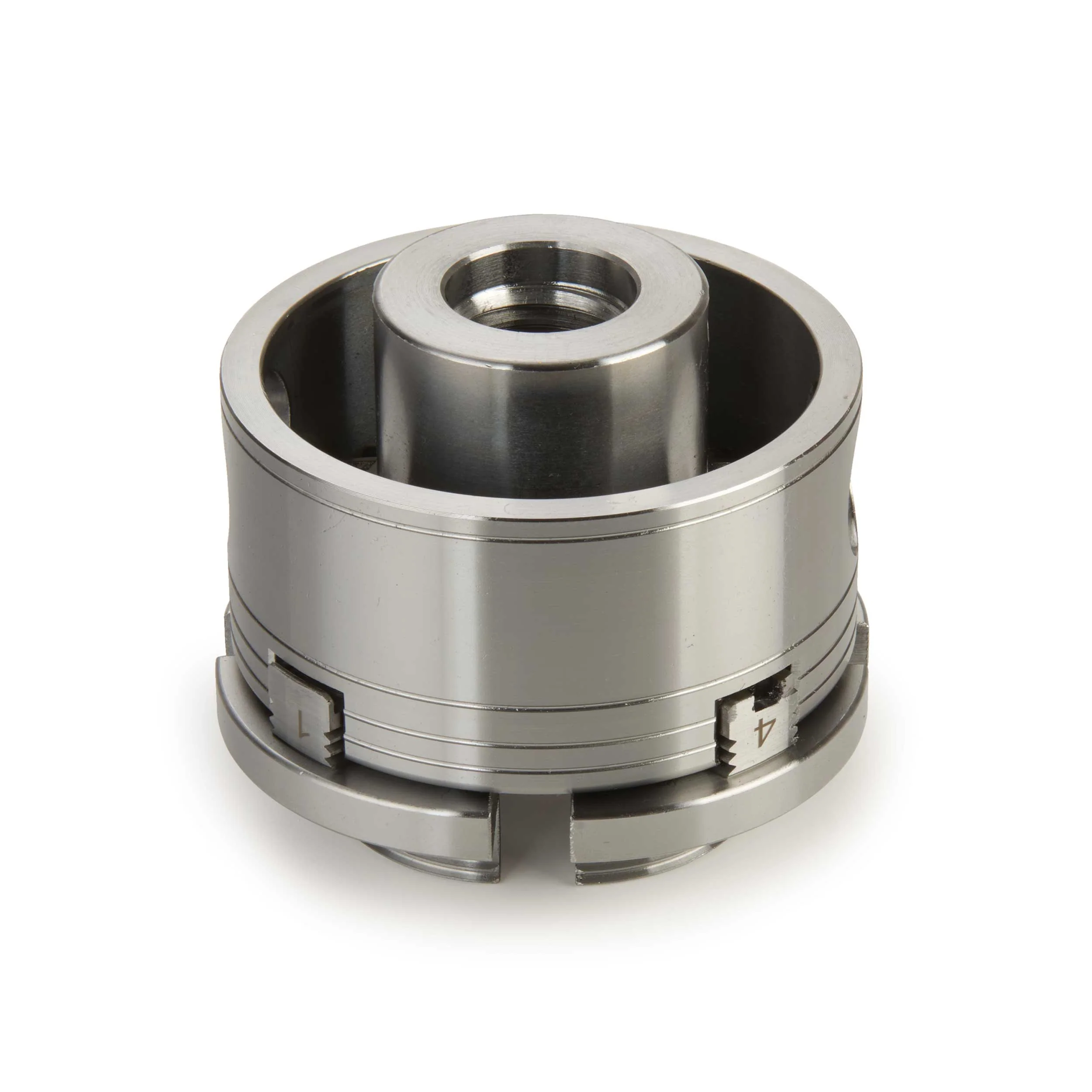 4-Jaw Lathe Chuck - Direct Thread - 1" x 8 TPI - Image 2