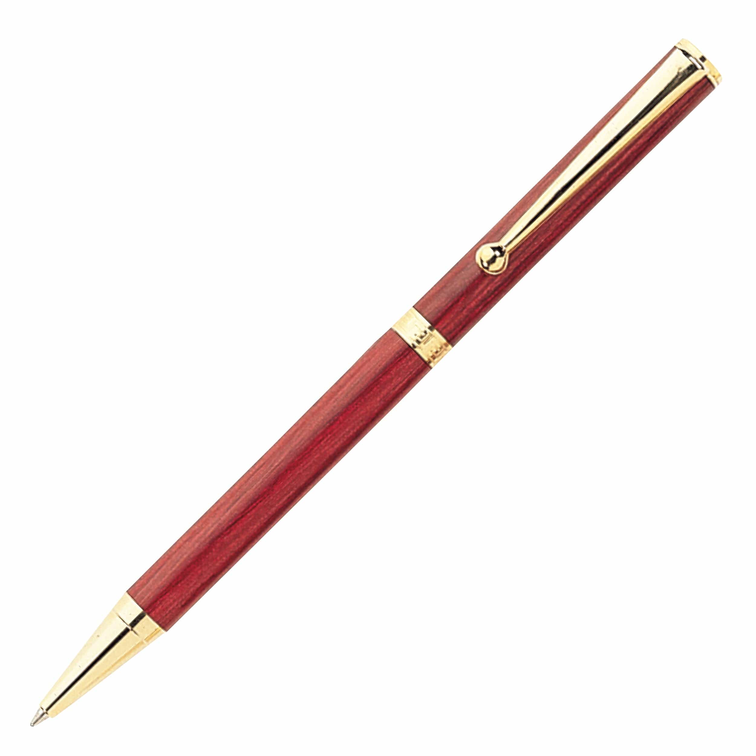 7 mm Slim Style Solid Clip Ballpoint Pen Kit - Image 5