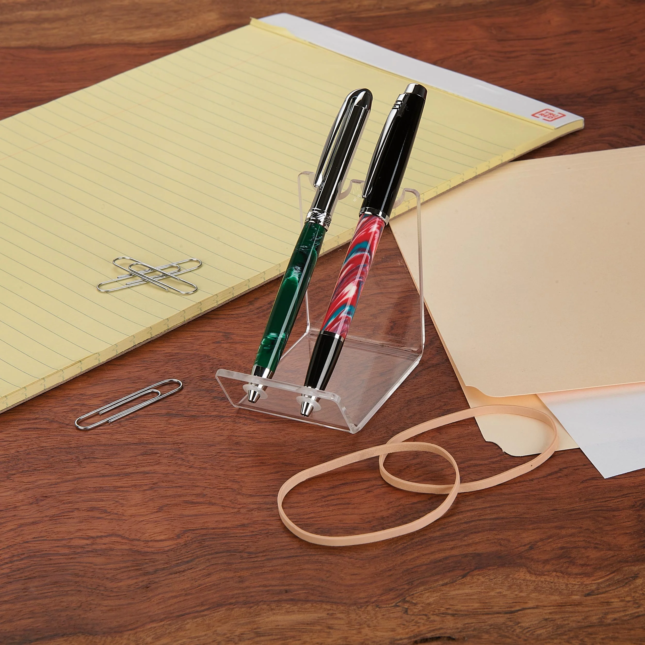 Double Pen/Pencil Acrylic Display Stand - Image 3