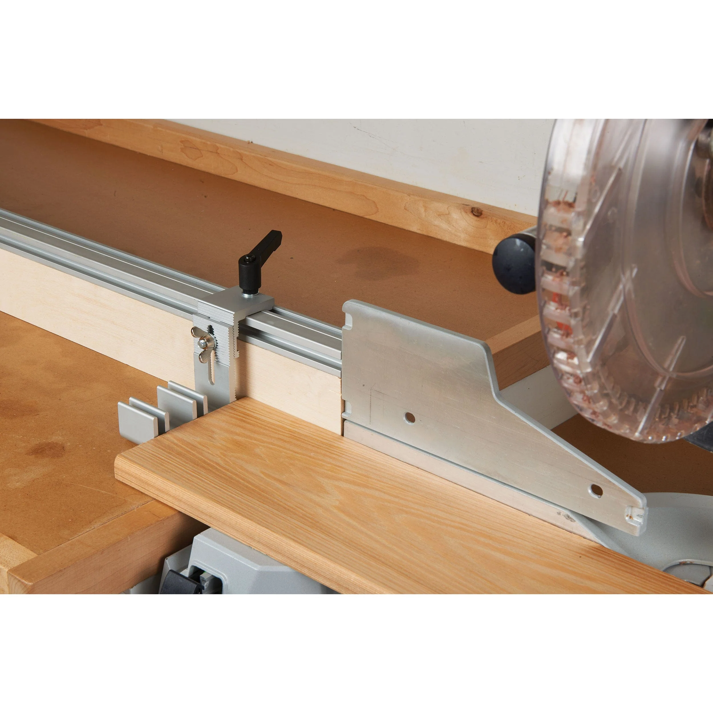 Fixed L-Shaped Fence Track Stop - Image 3