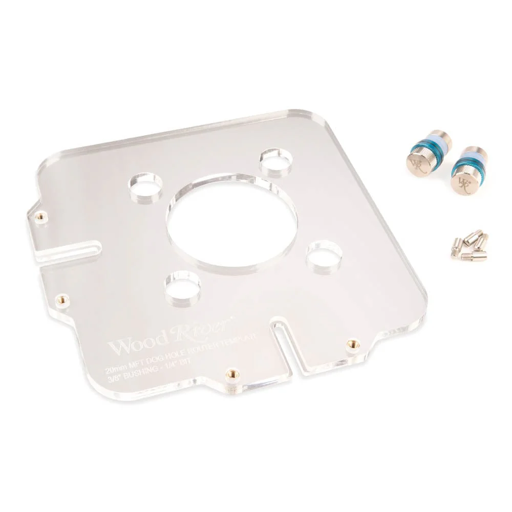 MFT Dog Hole Router Template - 20 mm - Image 2