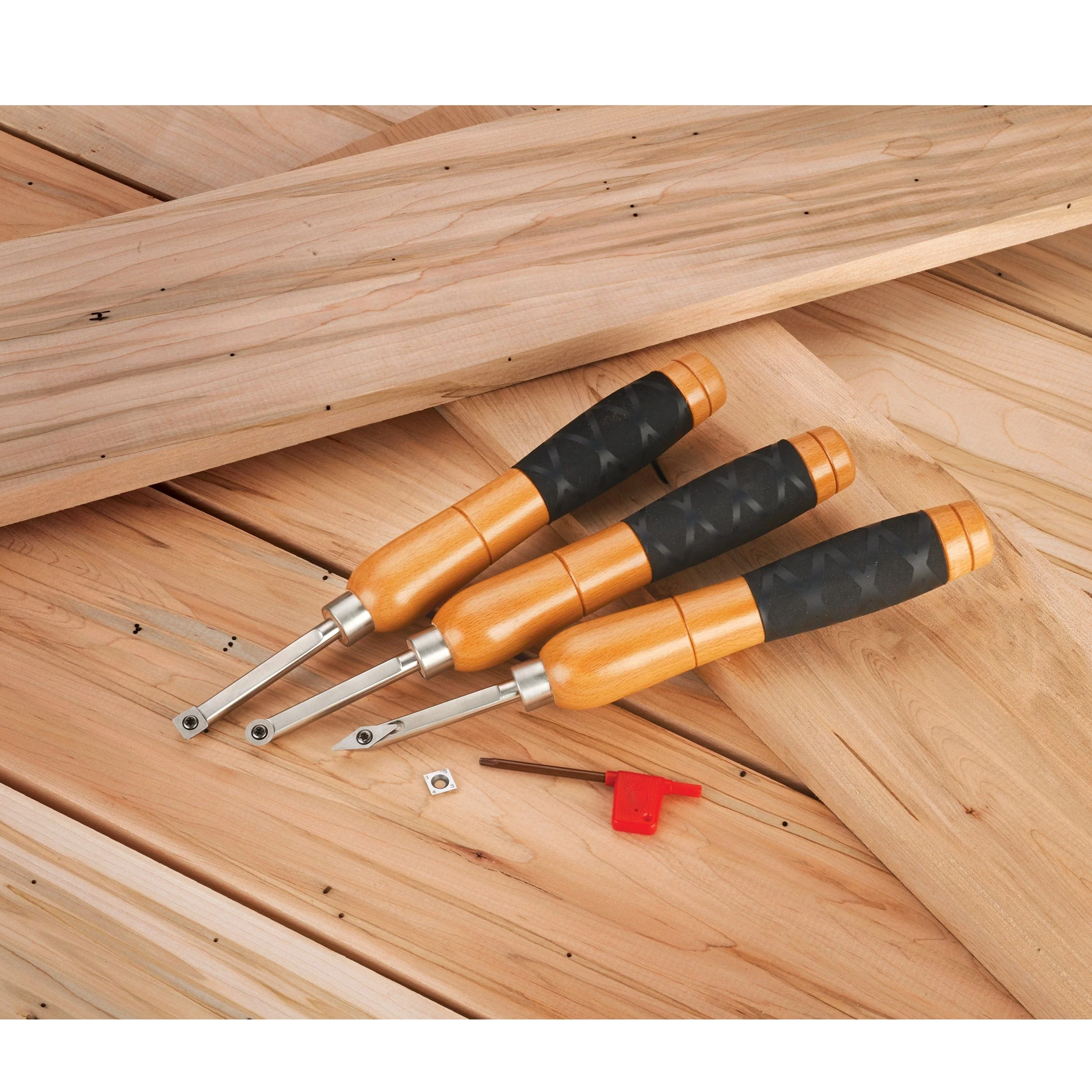 Replaceable Tip Carbide Turning Tool Set - 3 Piece - Image 6