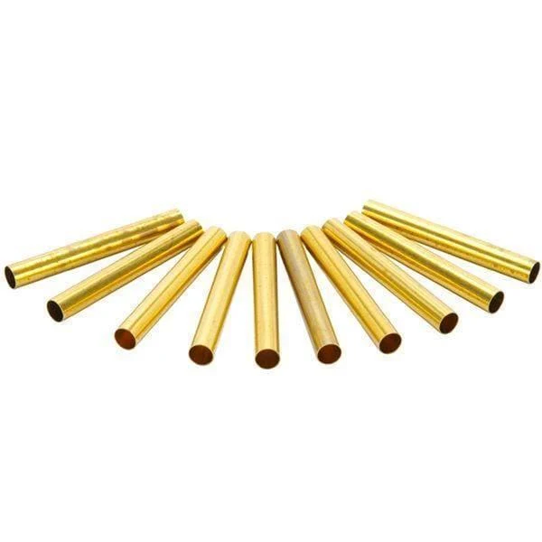 Replacement Brass Tubes for 7 mm Slim Style Antique Finish Pen Kits - 5 Pair