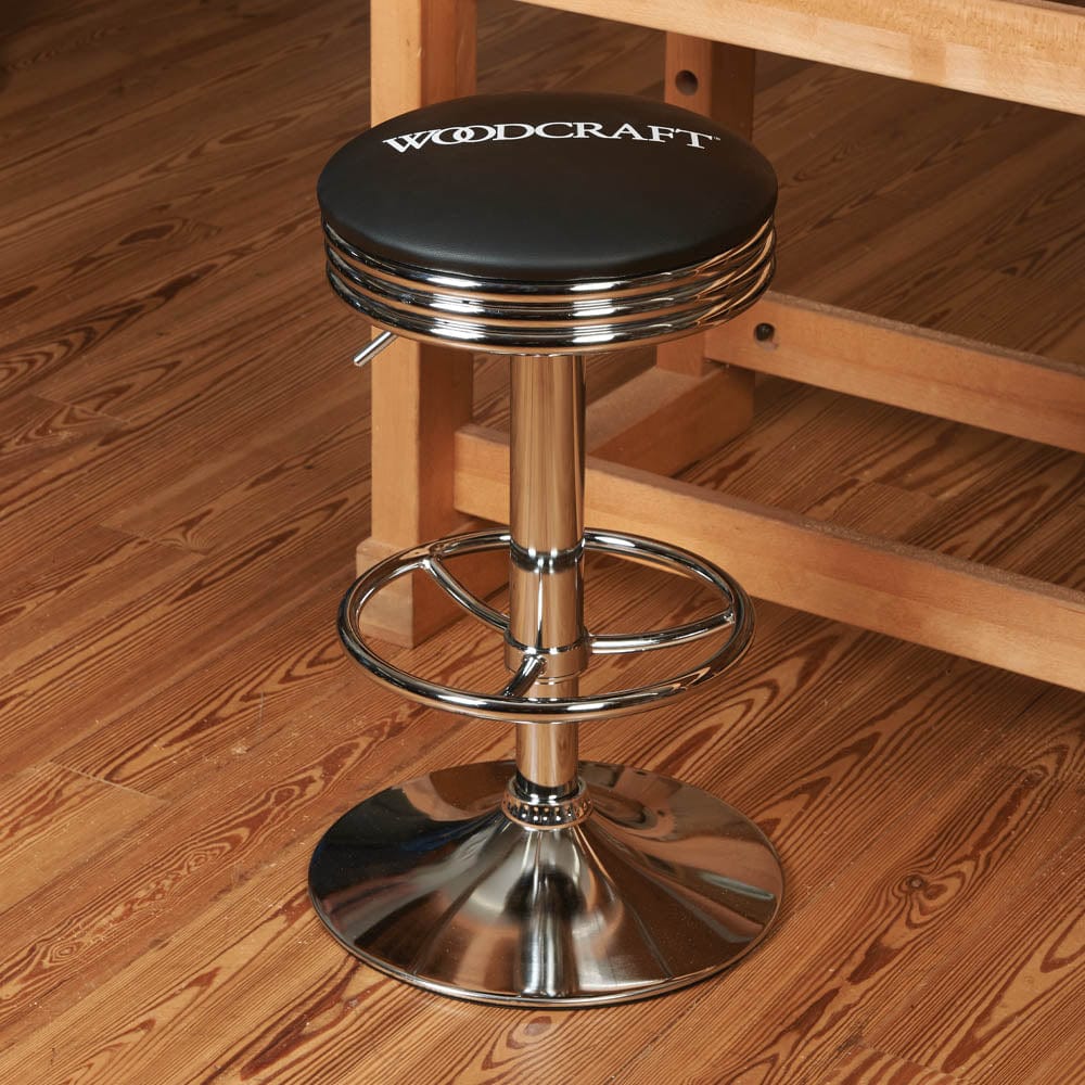 Retro Shop Stool - Adjustable - Image 4