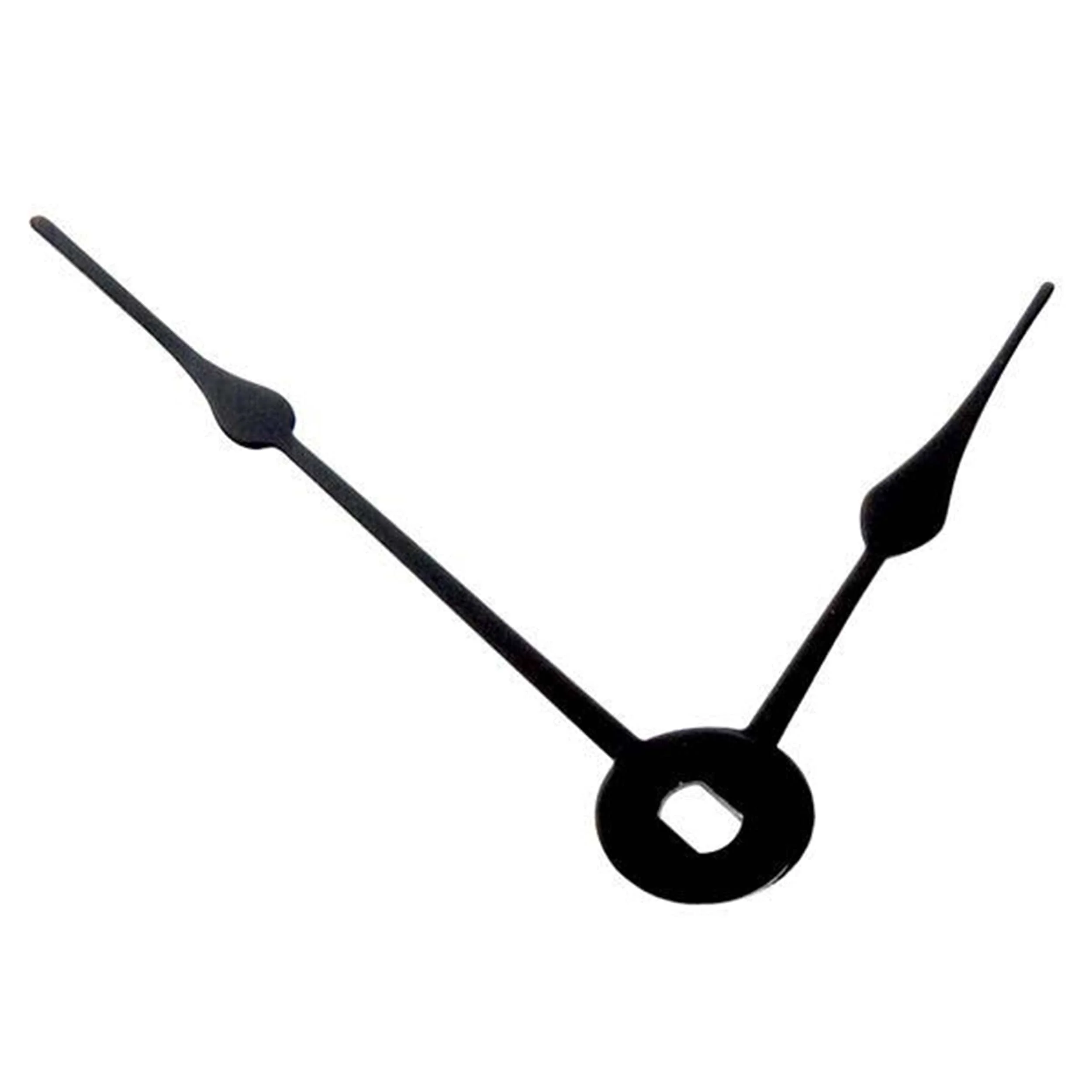 WoodRiver Stamped Metal Clock Hands - Black - Image 4